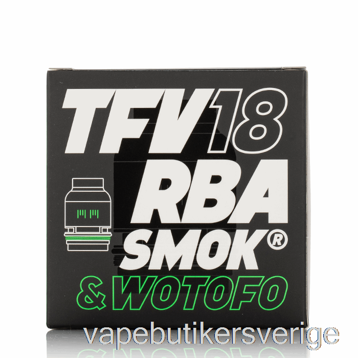 Vape Sverige Smok Tfv18 Utbytesspolar Rba